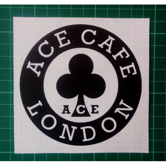 Ace cafe london logo stickers for Cafe Racers, bikes, cars, laptop