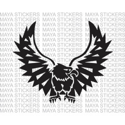 Eagle vinyl decal sticker for bikes and cars. 