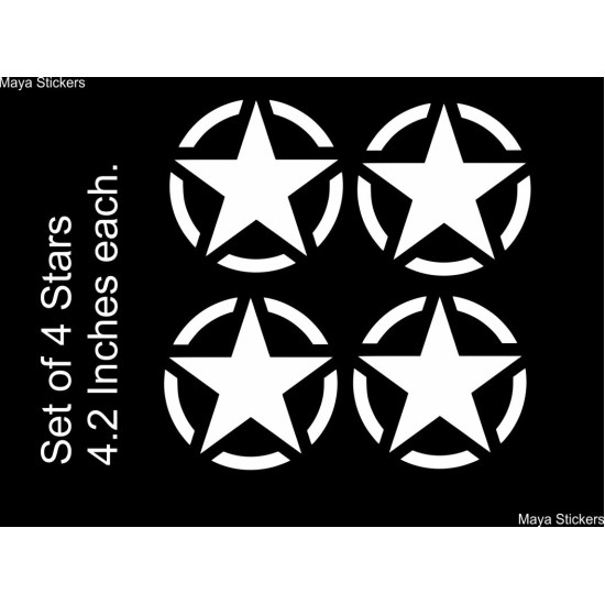 star stickers for bikes