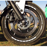Bajaj Dominar 400 wheel rim stickers