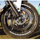 Bajaj Dominar 400 wheel rim stickers