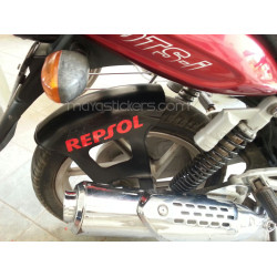 Repsol Logo sticker for bikes and cars ( pair of 2 )