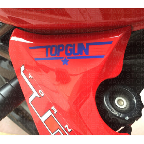 Triumph Daytona Decals in custom colors and sizes