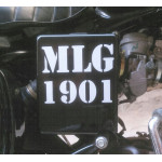 MLG 1901 -  stencil style sticker for Royal Enfield