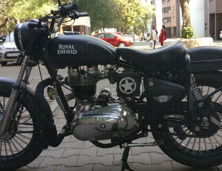royal enfield bullet sticker