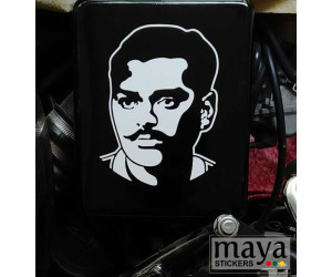 Chandrashekhar Azad freedom fighter sticker for classic 350