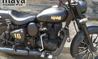 Top sticker Ideas for Royal Enfield Classic Black