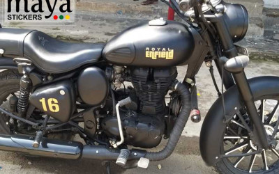Top sticker Ideas for Royal Enfield Classic Black