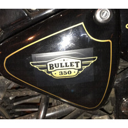 Royal enfield bullet 350 toolbox sticker  ( Pair of 2 )