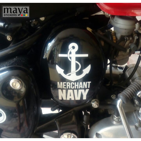 Merchant Navy stickers for Cars, Motorcycles