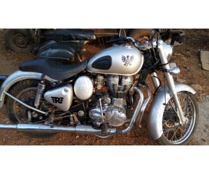 Griffin royal enfield sticker for classic 350 silver tank