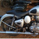 Royal enfield 'R' logo with wings sticker ( Pair of 2 )