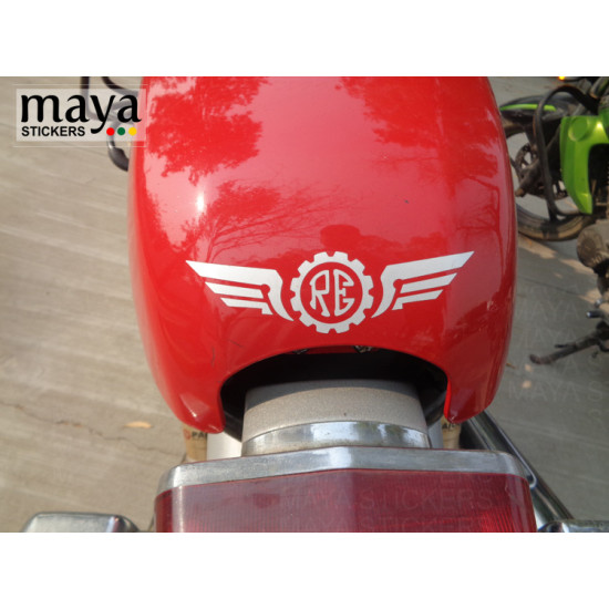 RE with mechanical wings and sprocket design for Royal Enfield
