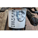 MSi dragon logo sticker for laptops, desktops, bikes and cars