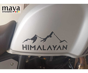 Mountain design tank sticker for Royal Enfield himalayan