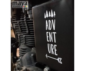 Adventure stickers royal enfield signals 
