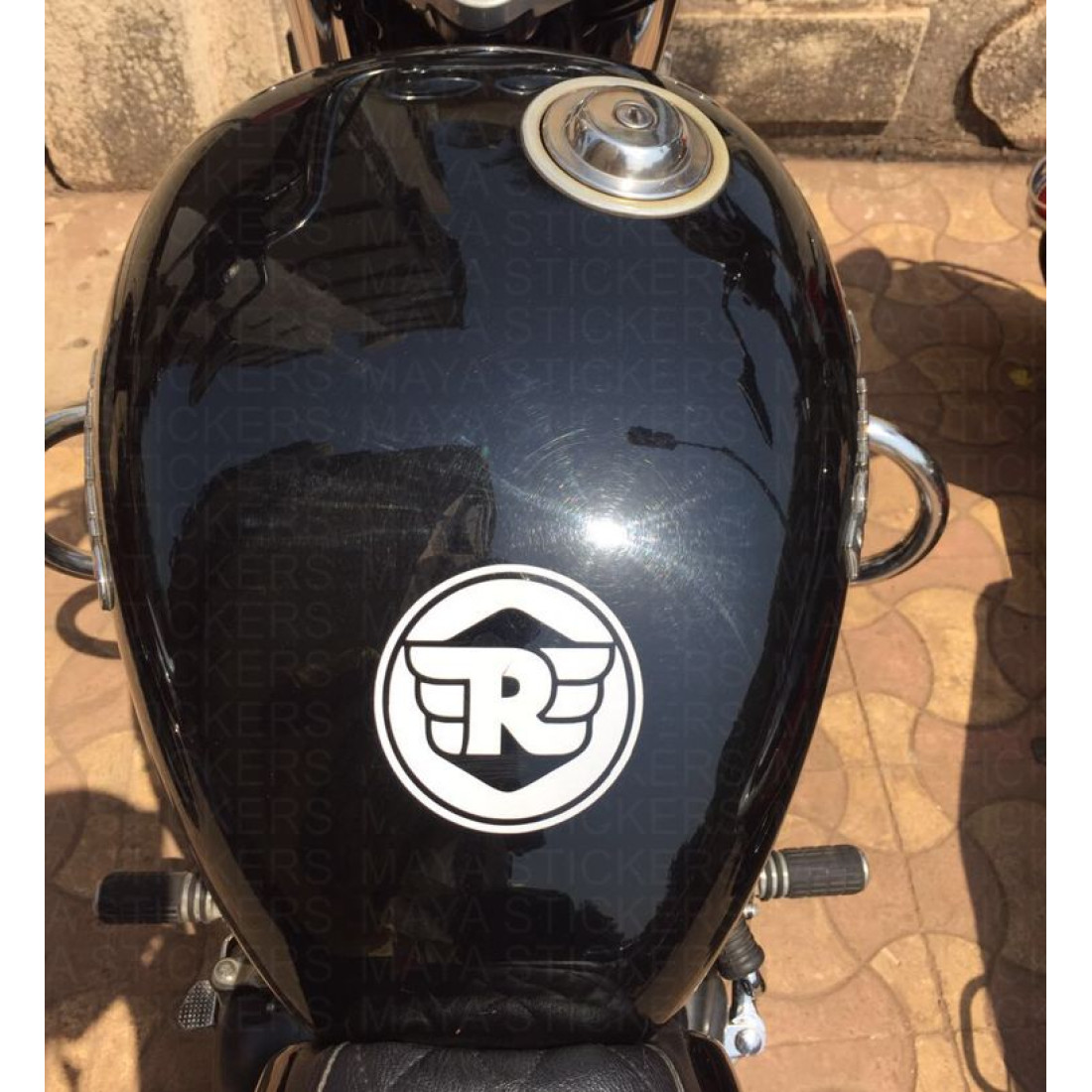 Royal enfeld motorcycle vnyl wndow stcker decal car stcker｜shop