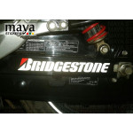Bridgestone logo stickers / decal for bikes and cars.  ( Pair of 2 stickers )