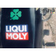 Liqui Moly logo stickers for bikes, helmets, laptops