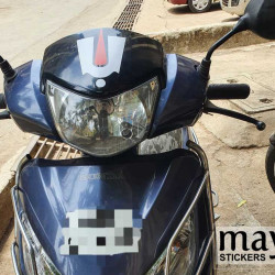 Vishnu, Balaji Urdhva Pundra Tilak sticker for cars, bikes, laptops, mobile