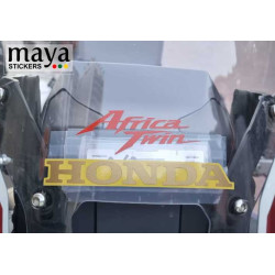 Honda Africa Twin logo bike stickers ( Pair of 2 stickers )