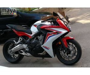 HRC sticker on honda CBR 650F