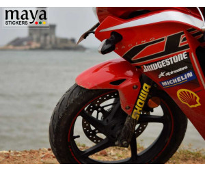 Shell Oil sponsor sticker for Honda CBR