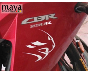 Cheetah Head decal sticker for CBR 250R motorcycle fairing
