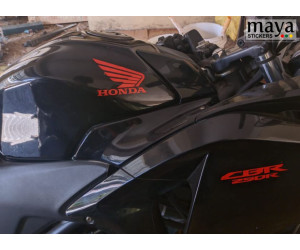 Honda Wings fuel tank logo sticker for honda CBR 