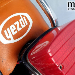 Yezdi old  logo bike sticker ( 2 stickers)