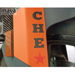 Che and Star stickers for cars, bike forks, laptops 