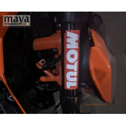 Motul logo sticker for bikes and cars  ( 1 piece )