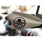Hydra Avengers logo sticker/ decal for Cars, Bikes, Laptop 