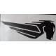 Pegasus horse sticker EBR logo sticker for motorcycles and helmets