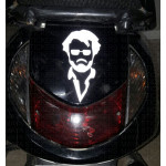 Rajinikanth sticker for Cars, Bikes and Laptop.