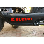Suzuki full logo sticker / decal for cars, bikes, laptop ( Pair of 2 stickers ) 