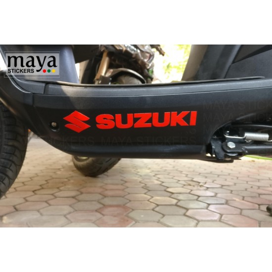 Suzuki Logo Decal Stickers For Bikes Cars Laptops And Helmet