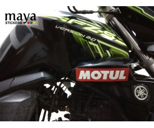 Motul logo stickers for Yamaha FZ v2