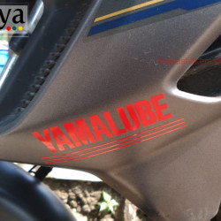 Yamalube logo bike stickers( Pair of 2 stickers ) 