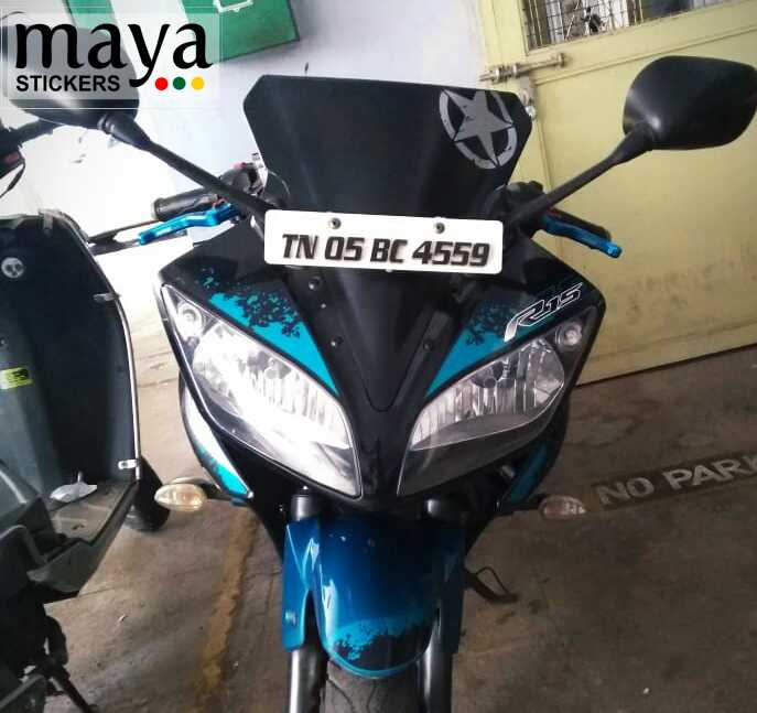 star bike sticker