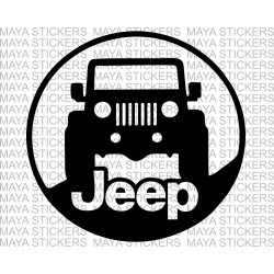 Jeep sticker for Jeeps, thar, suvs. 