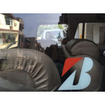Bridgestone new 'B' logo stickers for Cars and Motorcycles  ( pair of 2 )