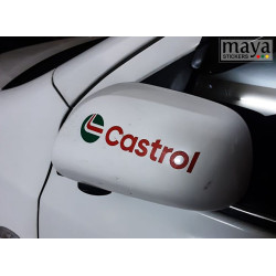 Castrol 2023 new logo stickers for cars and motorcycles ( Pair of 2 )