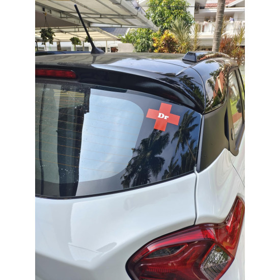Doctor logo sticker in IMA approved design for cars, bikes, laptops
