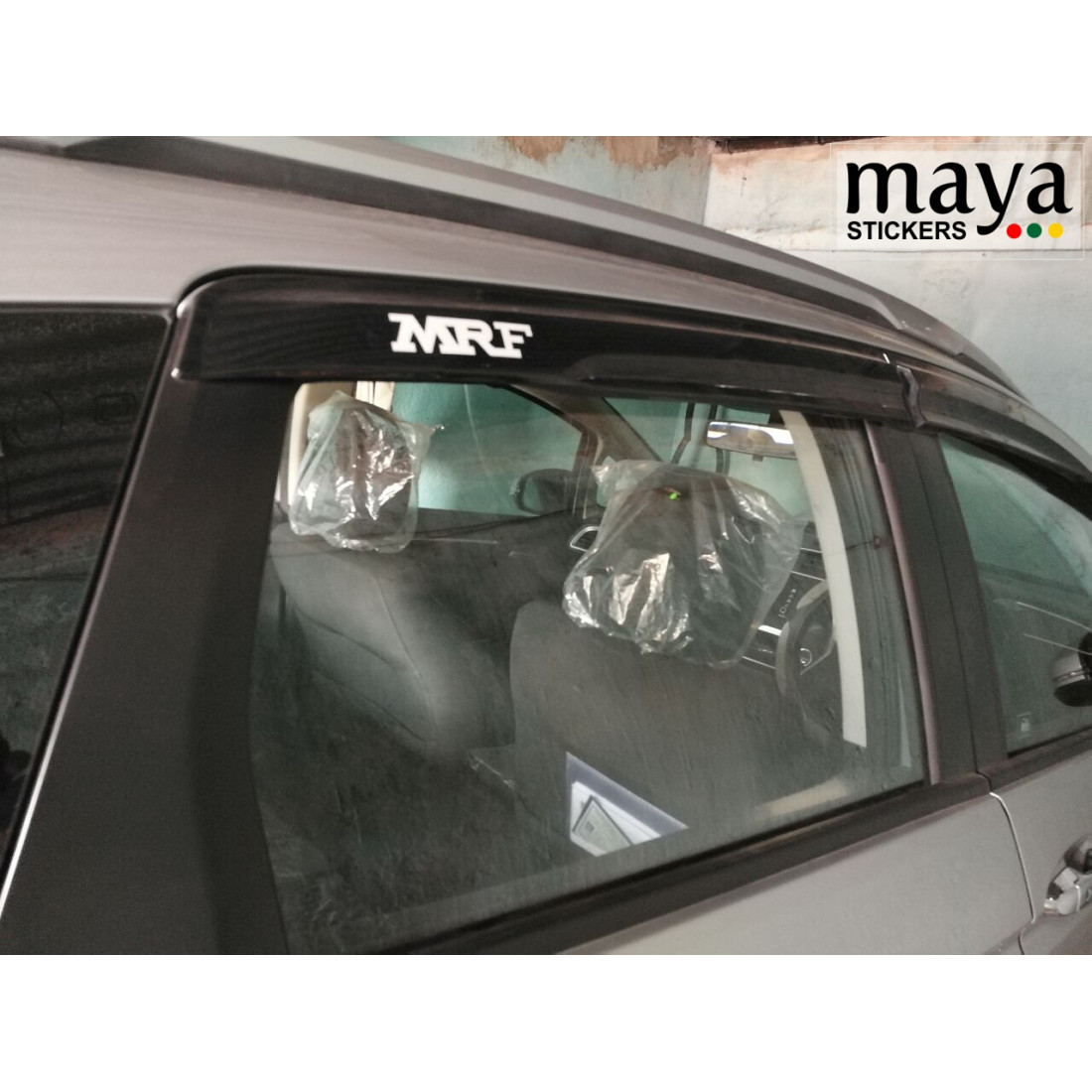 Mrf Sticker Set MRF logo stickers for Cars, Bikes and Helmet