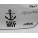 Merchant Navy stickers for Cars, Motorcycles