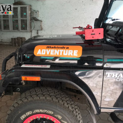 Mahindra adventure logo stickers for Thar, Scorpio, Bolero, XUV