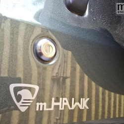 Mahindra mhawk logo decal sticker for Thar, Scorpio, Bolero, XUV