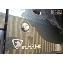 Mahindra mhawk logo decal sticker for Thar, Scorpio, Bolero, XUV