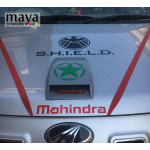 Avengers shield logo sticker for cars, bikes, laptop, helmets